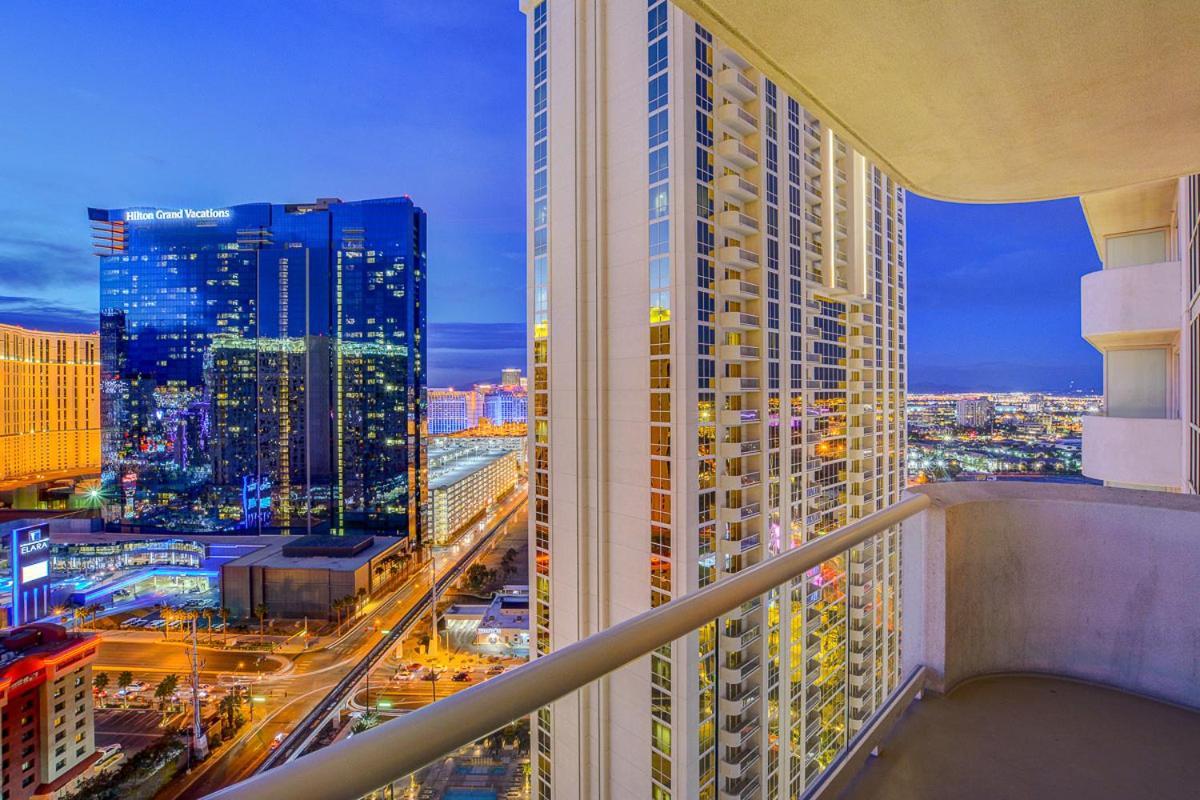 Lucky Gem Penthouse & Luxury Suites At Signature Resort, Balcony Strip View 2605 Las Vegas Exterior foto