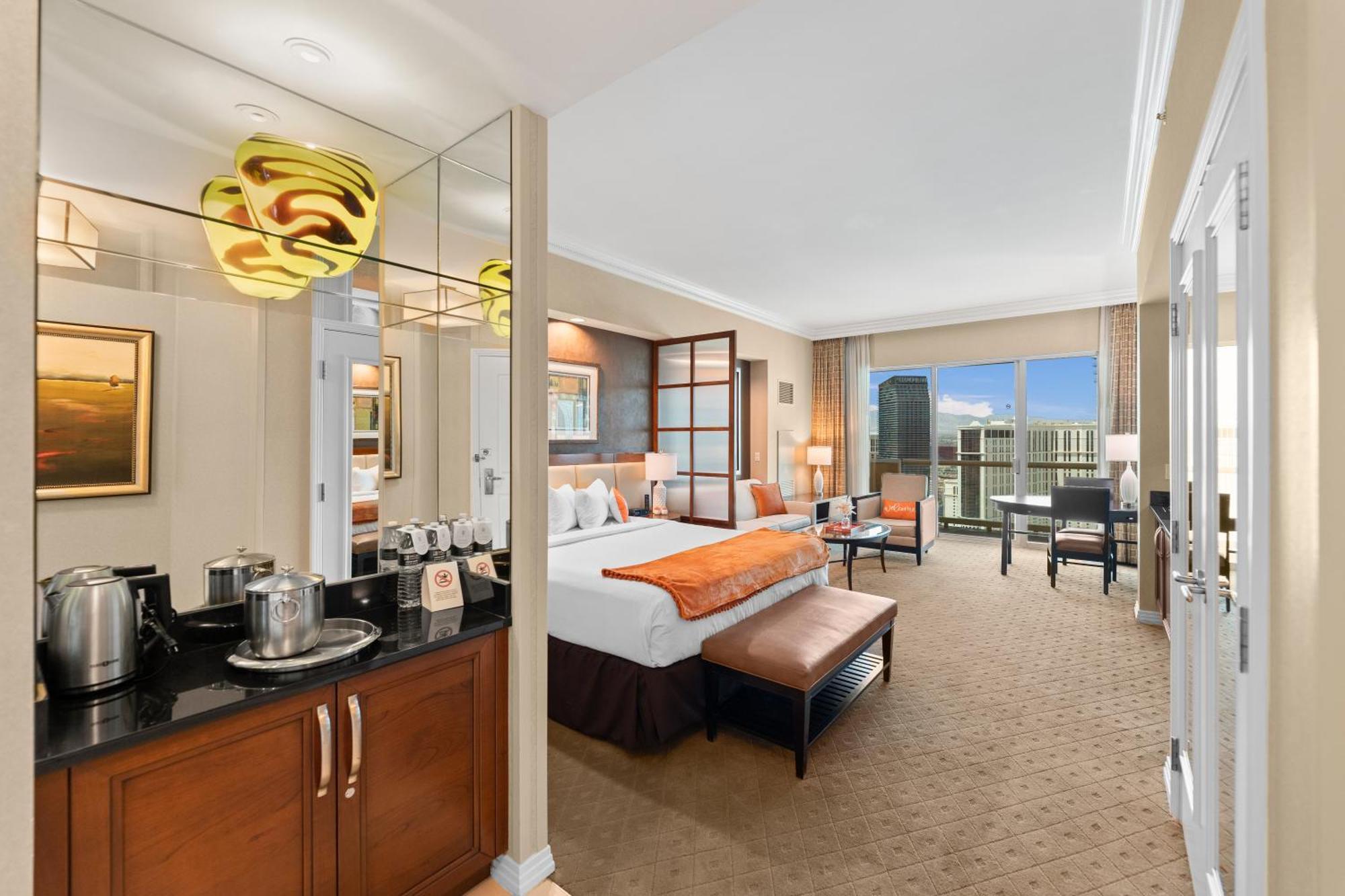 Lucky Gem Penthouse & Luxury Suites At Signature Resort, Balcony Strip View 2605 Las Vegas Exterior foto
